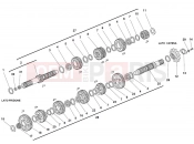 DUCATI Monster 900 GEAR-BOX