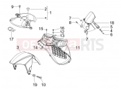 gilera 2006 Runner 50 SP Race Wheel huosing - Mudguard