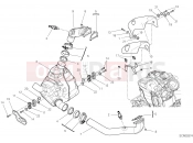DUCATI Monster + EXHAUST MANIFOLD [MOD:M937+]