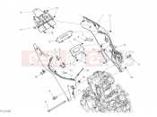 DUCATI Monster + REAR FRAME COMP. [MOD:M937+]