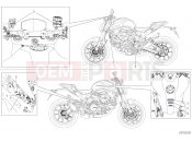 DUCATI Monster + POSITIONING PLATES [MOD:M937+;XST:JAP]