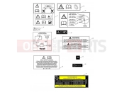 TRIUMPH Tiger 1200 Desert Warning Labels