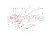 DUCATI 2000 Supersport 900 SS HEADLIGHT FAIRING