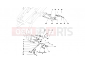 DUCATI 2000 Supersport 900 SS L.H. FOOT RESTS