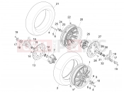 Front wheel - Gilera Fuoco 500 LT 2015