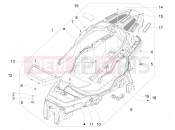 Helmet huosing - Undersaddle - Gilera Fuoco 500 LT 2015