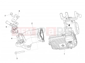 Throttle body - Injector - Induction joint - Gilera Fuoco 500 LT 2015