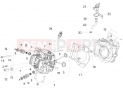 Head unit - Valve - Gilera Fuoco 500 LT 2016