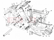 DUCATI 2001 Superbike 748 REAR SHOCK ABSORBER » SWING ARM