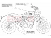 DUCATI 2016 Scrambler Sixty2 PLATES POSITIONING