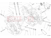 DUCATI 2016 Scrambler Sixty2 HALF-CRANKCASES PAIR