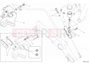 DUCATI 2016 Scrambler Sixty2 REAR BRAKE SYSTEM