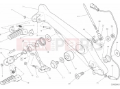 DUCATI 2016 Scrambler Sixty2 FOOTRESTS, RIGHT