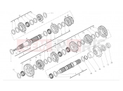 DUCATI Hypermotard 1100 S Gearbox