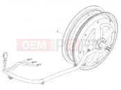 Engine assembly - Piaggio 1 Moped 2023