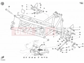 DUCATI 2001 Superbike 748 E FRAME » FRAME