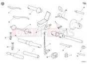 DUCATI 2001 Superbike 748 E WORKSHOP SERVICE TOOLS, FRAME » FRAME