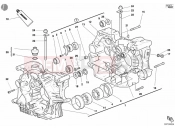 DUCATI 2001 Superbike 748 E CRANKCASE » ENGINE CASE