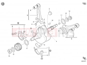 DUCATI 2001 Superbike 748 E CRANKSHAFT » ENGINE CASE