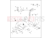 Harley-Davidson 1991 SIDECAR FLHTC SIDECAR  - SIDECAR FOR FLHTC SIDECAR FENDER - TLE & RLE