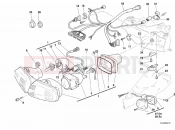 DUCATI 2001 Superbike 748 S HEADLIGHT » LIGHTING SYSTEM