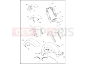 FENDERS, FRONT - Harley-Davidson SOFTAIL LOW RIDER S - FXLRS 2022