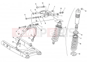 DUCATI 2001 Monster 750 REAR SHOCK ABSORBER » SWING ARM
