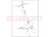 Harley-Davidson 2021 TOURING TOURING ELECTRA GLIDE STANDARD  - FLHT FORK BRACKETS, FRONT