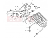 DUCATI 2001 Monster 750 IGNITION COIL » IGNITION SYSTEM
