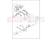 FRAME AND FORK, REAR AND TOUR-PAK SUPPORT - Harley-Davidson TOURING STREET GLIDE - FLHX 2021