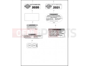 Harley-Davidson 2021 CVO/CUSTOM CVO ROAD GLIDE  - FLTRXSE LABELS