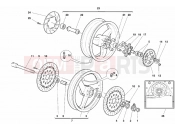 DUCATI 2001 Supersport 750 SS WHEELS » FRONT WHEEL
