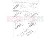 LICENSE PLATE BRACKETS - Harley-Davidson TOURING ROAD GLIDE SPECIAL - FLTRXS 2020