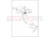 Harley-Davidson 2018 SOFTAIL SOFTAIL LOW RIDER  - FXLR BRAKE LINES AND MODULE, REAR - ABS