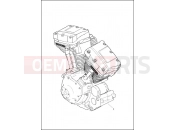 Harley-Davidson 2017 SOFTAIL DELUXE  - FLSTN ENGINE ASSEMBLY - TWIN CAM 110â¢