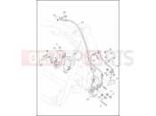 Harley-Davidson 2017 SOFTAIL FAT BOY LO  - FLSTFB BRAKE LINES, FRONT, ABS