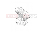 Harley-Davidson 2017 DYNA DYNA STREET BOB  - FXDB ENGINE ASSEMBLY - TWIN CAM 103â¢ HIGH OUTPUT