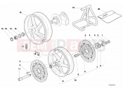 DUCATI Superbike 996 R II WHEELS » FRONT WHEEL