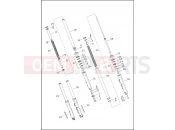 Harley-Davidson 2016 DYNA DYNA STREET BOB  - FXDB 103 FORK, FRONT - FXDLS