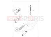 SHOCK ABSORBERS, REAR - Harley-Davidson DYNA STREET BOB LIMITED - FXDBC 2016