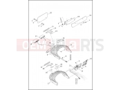 Harley-Davidson 2016 SOFTAIL SOFTAIL SLIM  - FLS LICENSE PLATE BRACKETS - FXSB