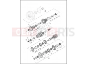 Harley-Davidson 2016 SOFTAIL SOFTAIL BREAKOUT  - FXSB TRANSMISSION GEARS
