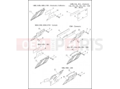 LICENSE PLATE BRACKETS - Harley-Davidson ULTRA LIMITED LOW - FLHTKL 2016