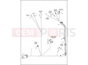 Harley-Davidson 2015 DYNA DYNA SWITCHBACK  - FLD WIRING HARNESS, MAIN, ABS (3 OF 5)