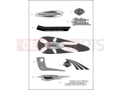 Harley-Davidson 2015 DYNA DYNA STREET BOB  - FXDB FUEL TANK TRIM