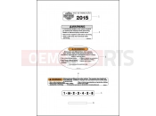 Harley-Davidson 2015 DYNA DYNA WIDE GLIDE  - FXDWG LABELS