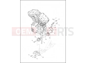 Harley-Davidson 2015 POLICE ELECTRA GLIDE STANDARD POLICE  - FLHTP ENGINE MOUNTS & STABILIZER LINK