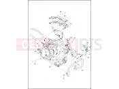 Harley-Davidson 2015 POLICE ELECTRA GLIDE STANDARD POLICE  - FLHTP FRAME & JIFFY STAND