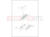 Harley-Davidson 2015 POLICE ELECTRA GLIDE STANDARD POLICE  - FLHTP LICENSE PLATE BRACKETS
