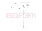 Harley-Davidson 2015 POLICE ELECTRA GLIDE STANDARD POLICE  - FLHTP WIRING HARNESS, CONSOLE - FLHP